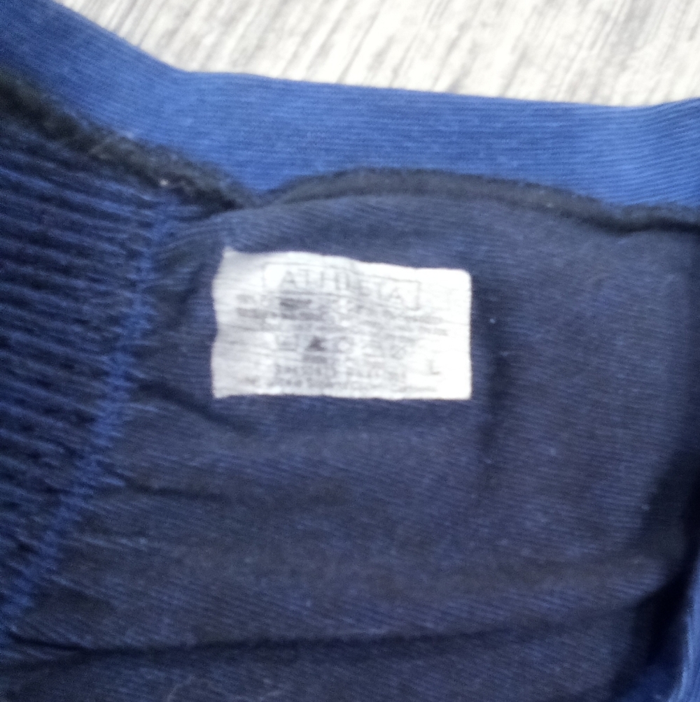 Athletica Blue V-Neck T-Shirt - Picture 4 of 7